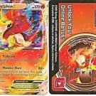 Pokemon Delphox EX XY19-XY Ultra Rare Holo Promo-New + TCG Online Code Card