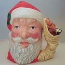 Royal Doulton Santa Claus Sack of Toys Large Character Toby Jug D6690