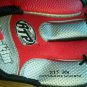 Franklin rtp soft mitt beginner baseball ready to play easy close red silver EUC
