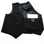 Womens Tuxedo Vest, Bartender, Ladies NEW Waitress Uniform, Black