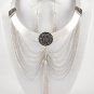 Renaissance Gypsy Gothic Goth Vampire TRIBAL Belly Dance Dancing Necklace Set