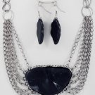 GOTHIC GYPSY STEAM PUNK GOTH GYPSY BOHO TRIBAL Belly Dance Dancing Necklace Set