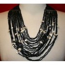 20 Strands! Ethnic Boho Bohemian Hippie Gypsy Belly Dancing TRIBAL Necklace