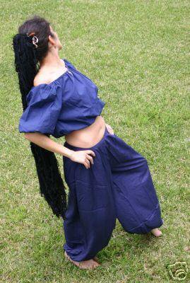 M NWT TRIBAL BELLY DANCE DANCER DANCING GYPSY HIPPIE GENIE CHOLI PEASANT TOP