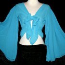 S TRIBAL Gypsy Belly Dance Dancing BellyDance Flamenco Choli Bolero Shrug Top