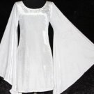 XS Boho Gothic Emo Goth Hippie Renaissance Medieval Pirate Wench Gypsy Top Tunic