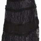S BOHO STEAM PUNK GOTHIC Gypsy Hippie Lolita Tribal Crochet Belly Dancing Skirt