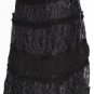 S BOHO STEAM PUNK GOTHIC Gypsy Hippie Lolita Tribal Crochet Belly Dancing Skirt
