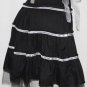 S Bohemian Emo Boho Peasant Gothic Steam Punk GYPSY Goth Lolita Crinoline Skirt