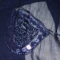 BLUE 3 YARD GOTH GOTHIC TRIBAL BELLYDANCE BELLY DANCE DANCING VEIL SCARF WRAP