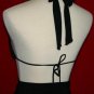 S Open Back Tribal Belly Dance Gothic Vampire Choli Top