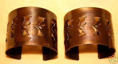 TRIBAL Renaissance Belly Dance Dancer CUFF BRACELETS