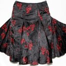 S SZ 3 BOHO TRIBAL ASIAN GOTH VAMPIRE LOLITA GOTHIC STEAMPUNK EMO MINI SKIRT S3