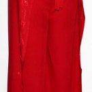 RED BOHO ATS TRIBAL HIPPIE GYPSY BELLYDANCE BELLY  DANCING HAREM WRAP PANTS