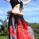 M TRIBAL FUSION Gothic Steam Punk Emo Gypsy Belly Dance Dancing Bolero Shrug Top