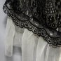 S BURLESQUE Lace Boho Emo Gypsy Goth Gothic Boho Ruffle Lolita Dress Top Tunic
