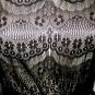S BURLESQUE Lace Boho Emo Gypsy Goth Gothic Boho Ruffle Lolita Dress Top Tunic