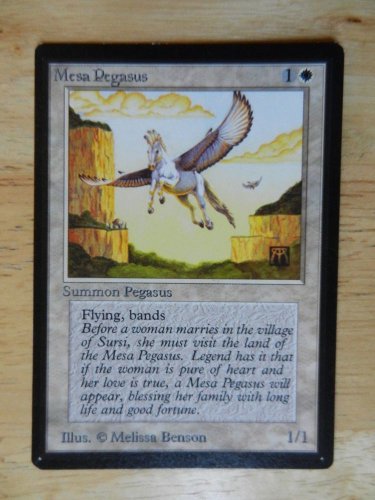 MTG x1 Beta MESA PEGASUS See Pictures Fazmataztical_Dragon