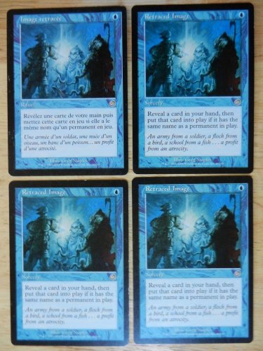 MTG x4 Torment RETRACED IMAGE X1 French? See pictures Fazmataztical_Dragon