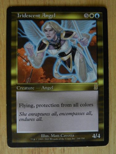MTG X1 IRIDESCENT ANGEL Odyssey See Pictures Fazmataztical_Dragon