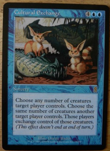 MTG X1 CULTURAL EXCHANGE Odyssey  See Pictures  Fazmataztical_Dragon