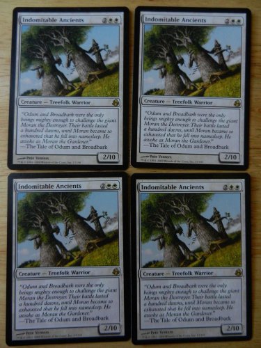 MTG x4 Morningtide INDOMITABLE ANCIENTS See Pictures  Fazmataztical_Dragon