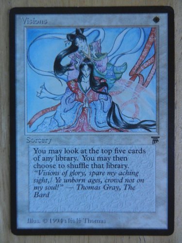 MTG x1 Legends VISIONS see pictures  Fazmataztical_Dragon