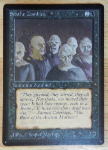 MTG x1 Beta SCATHE ZOMBIES See Pictures Fazmataztical_Dragon