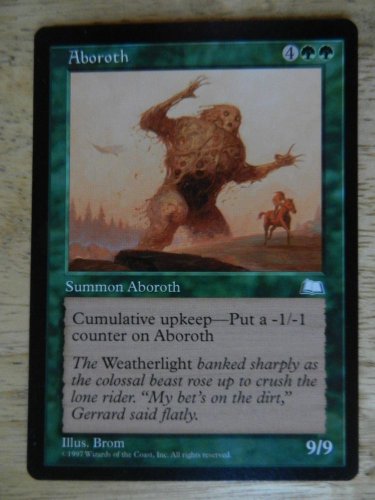 MTG x1 Weatherlight ABOROTH  See pictures Fazmataztical_Dragon