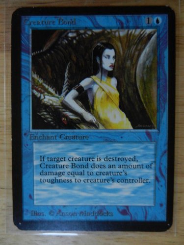 MTG x1 Alpha CREATURE BOND See Pictures  Fazmataztical_Dragon