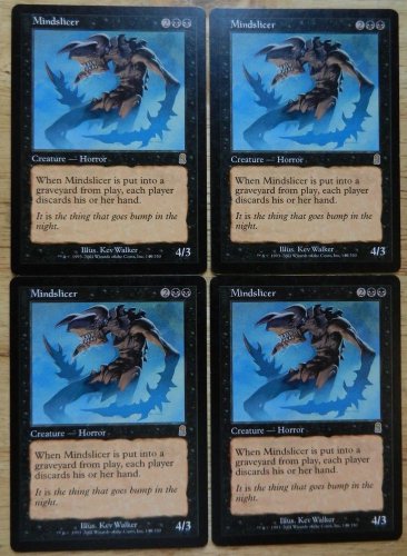 MTG x4 MINDSLICER Odyssey See Pictures  Fazmataztical_Dragon