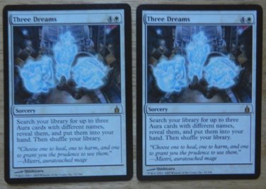 MTG x2 Ravnica THREE DREAMS see pictures Fazmataztical_Dragon