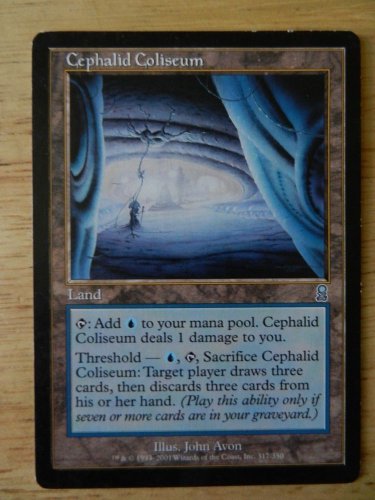 MTG X1 CEPHALID COLISEUM Odyssey See Pictures Fazmataztical_Dragon