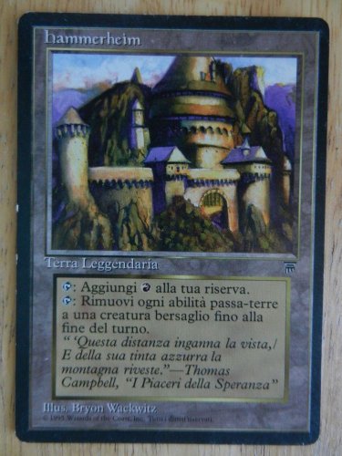 MTG x1 Legends HAMMERHEIM Italian see pictures Fazmataztical_Dragon