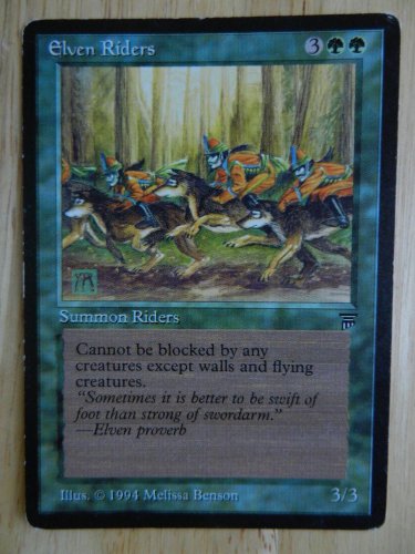 MTG x1 Legends ELVEN RIDERS see pictures Fazmataztical_Dragon