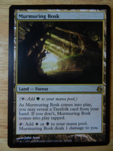 MTG x1 Morningtide MURMURING BOSK See Pictures  Fazmataztical_Dragon