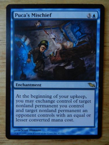 MTG x1 Shadowmoor PUCA'S MISCHIEF See Pictures Fazmataztical_Dragon