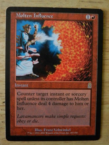 MTG X1 MOLTEN INFLUENCE Odyssey See Pictures Fazmataztical_Dragon