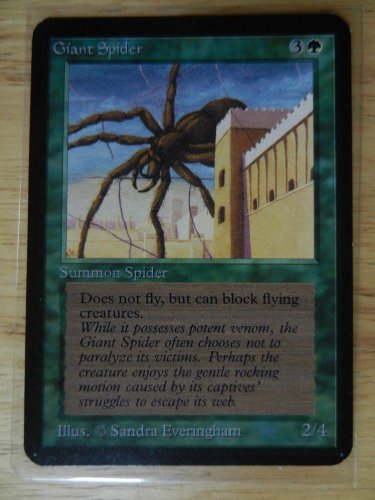 MTG x1 Alpha GIANT SPIDER  LP Fazmataztical_Dragon