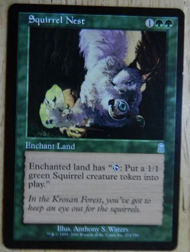 MTG x1 SQUIRREL NEST Odyssey See Pictures Combined Shipping