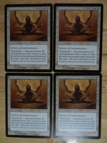 MTG X4 Torment CLEANSING MEDITATION See pictures Fazmataztical_Dragon
