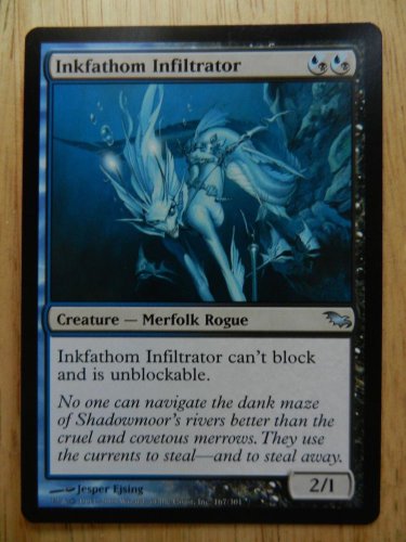 MTG x1 Shadowmoor INKFATHOM INFILTRATOR See pictures Fazmataztical_Dragon