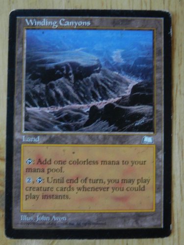 MTG x1 Weatherlight WINDING CANYONS See pictures Fazmataztical_Dragon