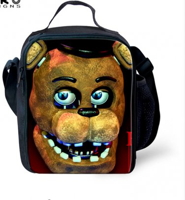 FNAF Five Nights at Freddy's Plush New Lunchbox School Bag Lunch box figure game 2