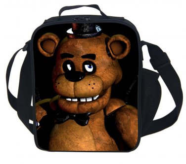 FNAF Five Nights at Freddy's New Lunchbox School Game Bag Lunch plush box 4