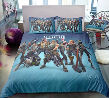 Fortnite Bedding Duvet Cover DOUBLE SIZE Game Skin Bag Xbox Fortnight Battle Royale