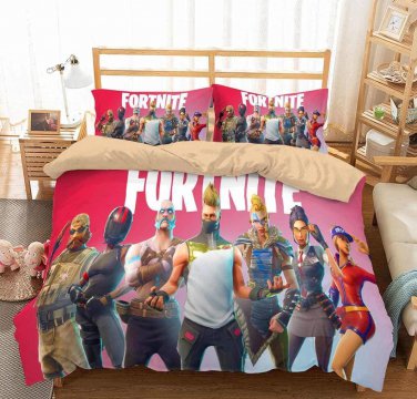 Fortnite Bedding Duvet Cover DOUBLE SIZE Game Skin Bag Xbox Fortnight Battle Royale