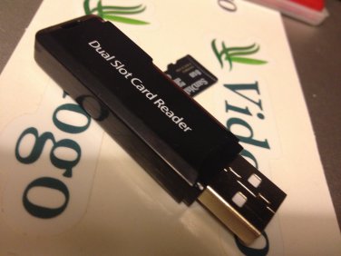 VidoGo PHP on USB SanDisk Micro SD card preloaded for Windows
