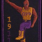Omega Psi Phi Fraternity Stepper Embroidered Luggage Tag