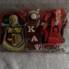 Kappa Alpha Psi Fraternity Stepper Key Ring, Lanyard, Luggage Tag, & Magnet Gift Package